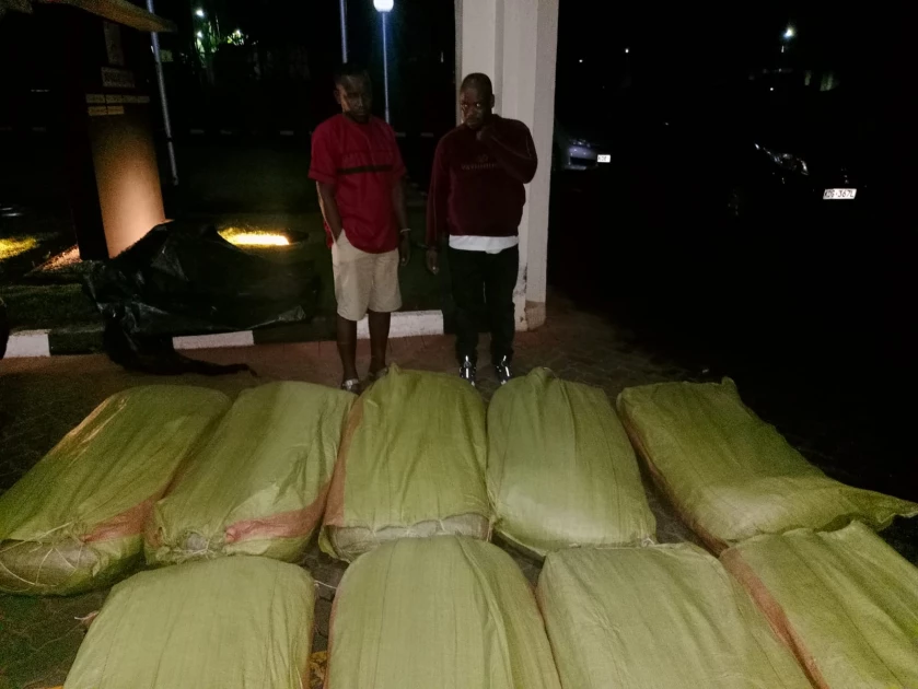 Two suspected drug traffickers arrested in Narok