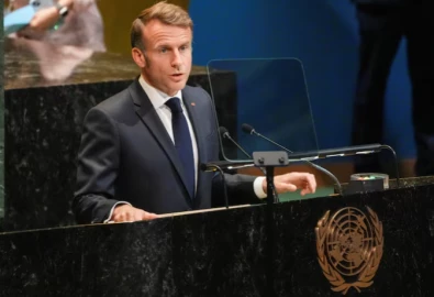 'Guess what?' Macron calls Trump after being blocked by US leader's motorcade