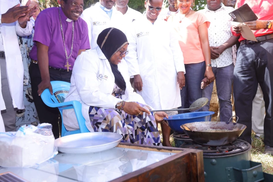 Governor Achani hands over fish value-addition equipment to boost Kwale's economy