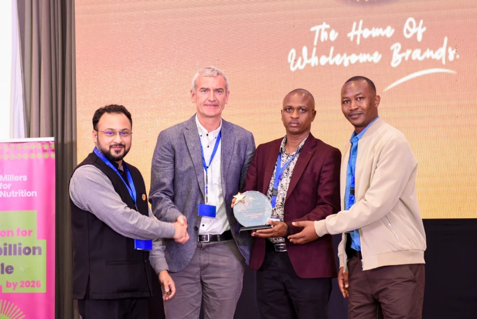 Capwell feted at Kenya Millers Fortification Index awards 2025