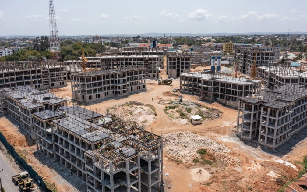 Construction of Nyali VOK Affordable Housing Project gains momentum as jobs, homes take shape