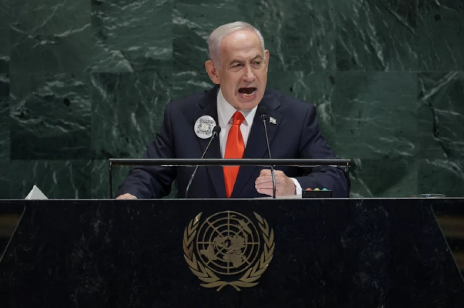 Cheers and walkouts at UN as Netanyahu takes stage