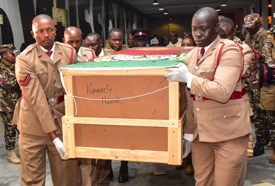 Body of Kenyan police officer killed in Haiti repatriated