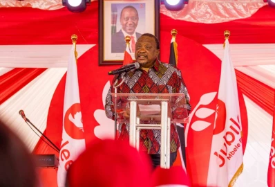 Jubilee party warns politicians attacking Uhuru over Raila's 2022 election loss
