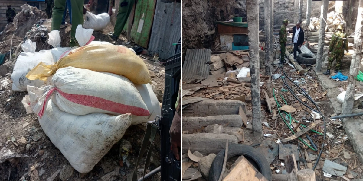 NACADA seizes 4,000 litres of chang’aa in dawn raid at Mukuru Settlements