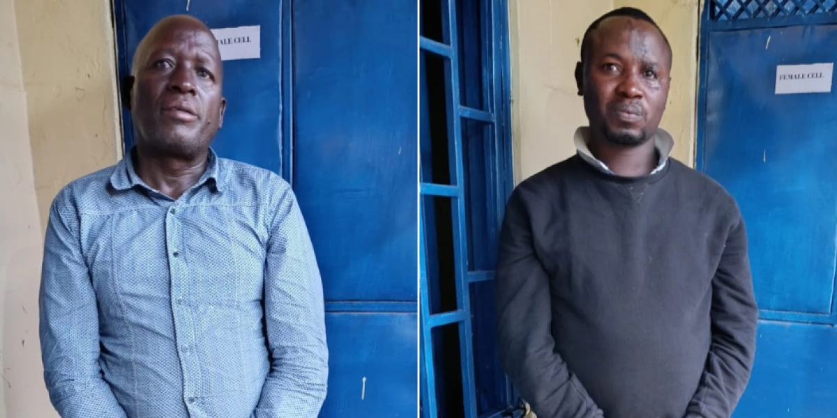 Two motor vehicle theft suspects arrested on Mombasa-Nairobi highway