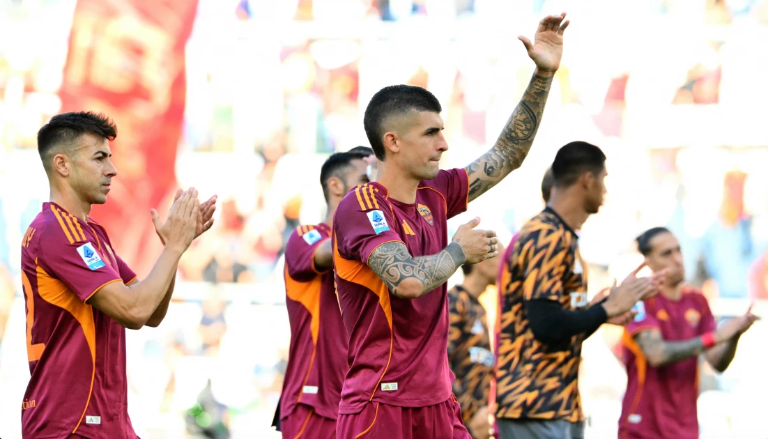 Roma beat Verona to join Napoli at Serie A summit