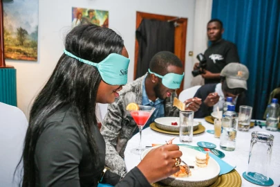 Dining in the Dark: A blindfolded culinary journey to help the blind