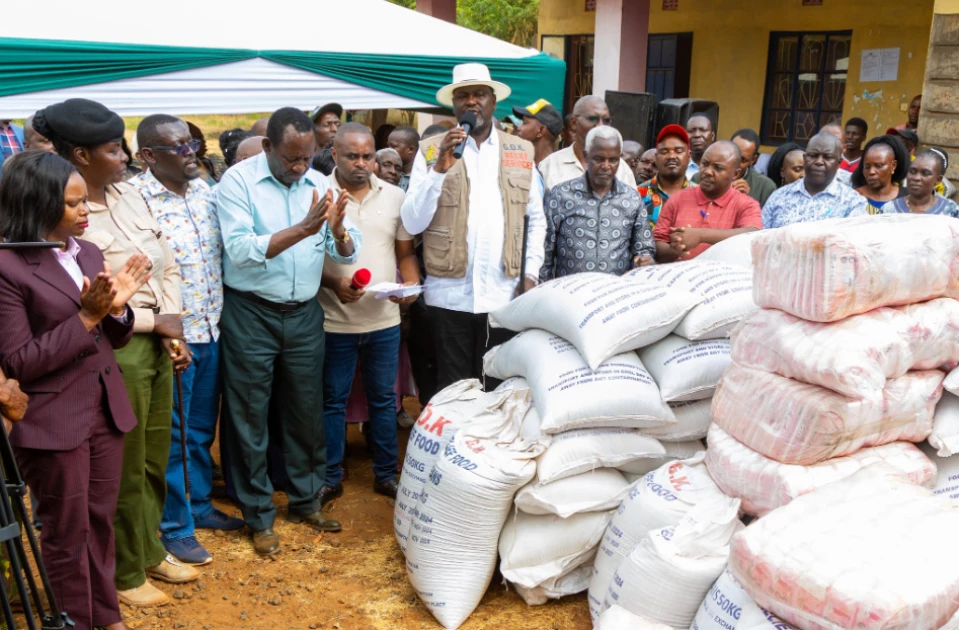 Gov't dispatches relief food to ASAL counties