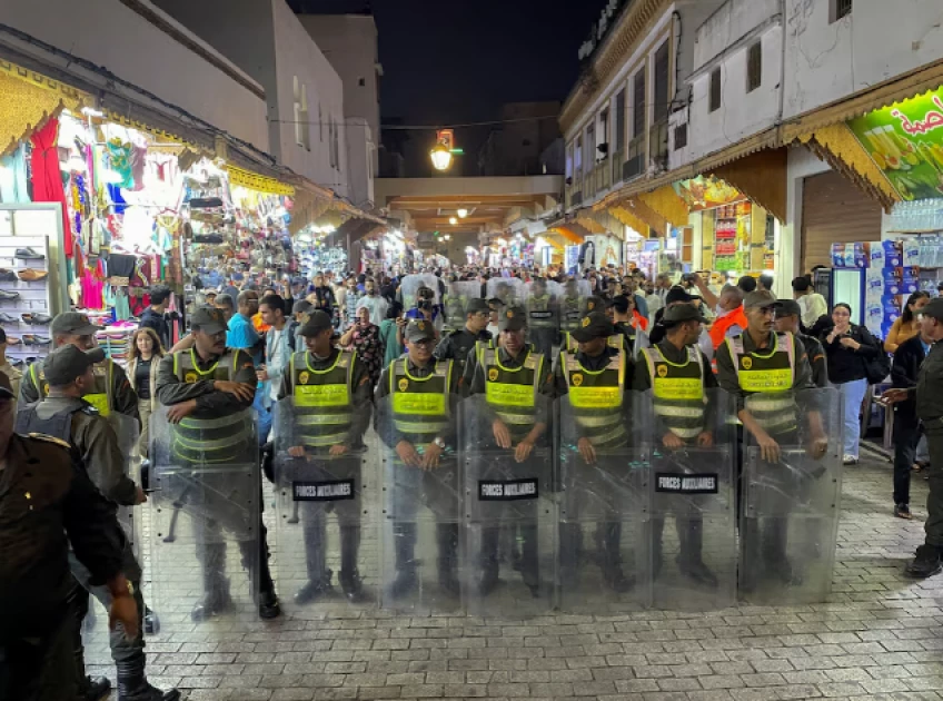 Morocco's youth protests turn violent on fourth day