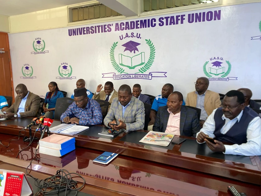 ‘We shall remain outside’: Lecturers vow to continue strike until CBA is fully honoured