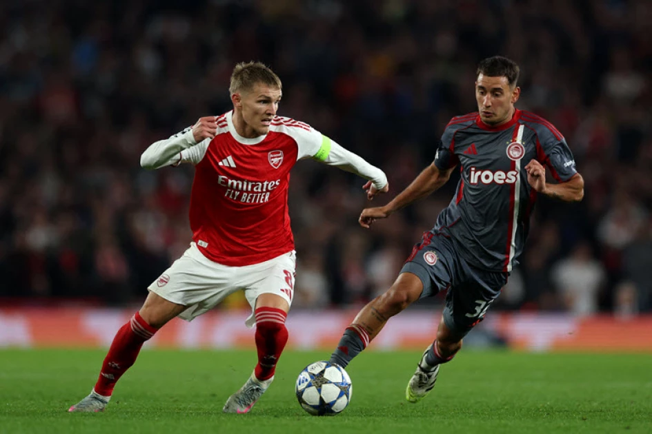 'Dangerous' Odegaard has freedom to shine for Arsenal, says Arteta