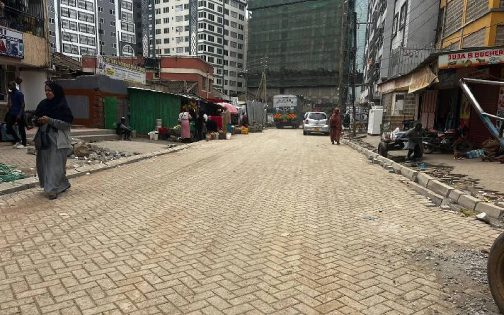 Changing face of Nairobi estate roads: Residents living in populated areas have reason to smile
