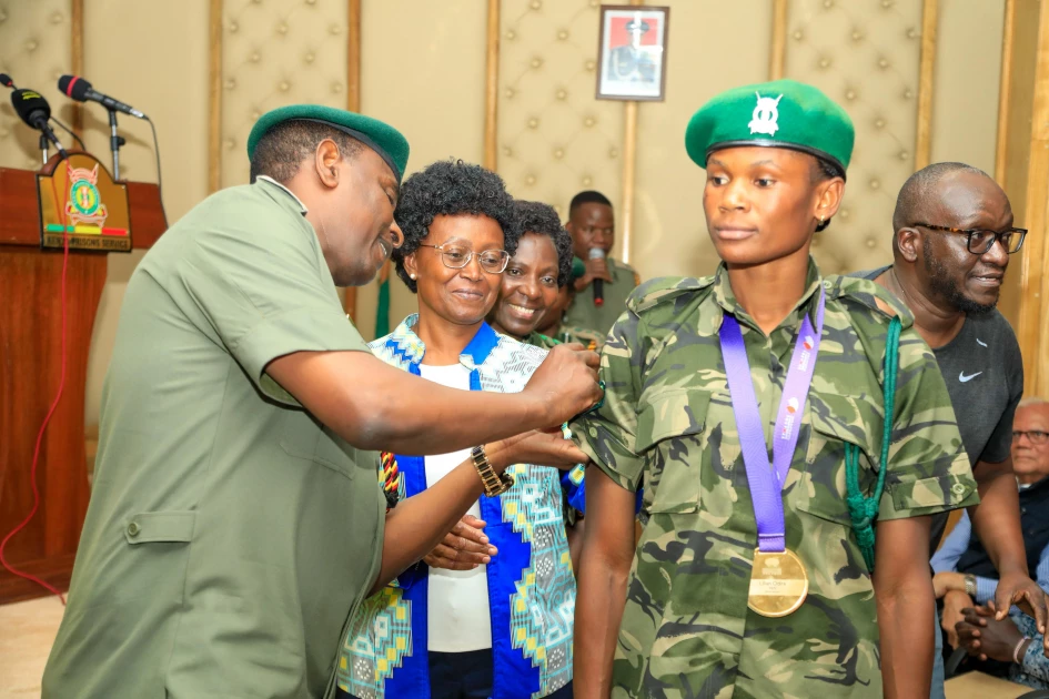 Hail Sergeant Lilian Odira! 800m world champion 