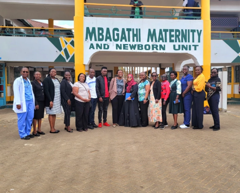 Nakuru County team benchmarks at Nairobi's Mbagathi Hospital to establish Neonatal ICU