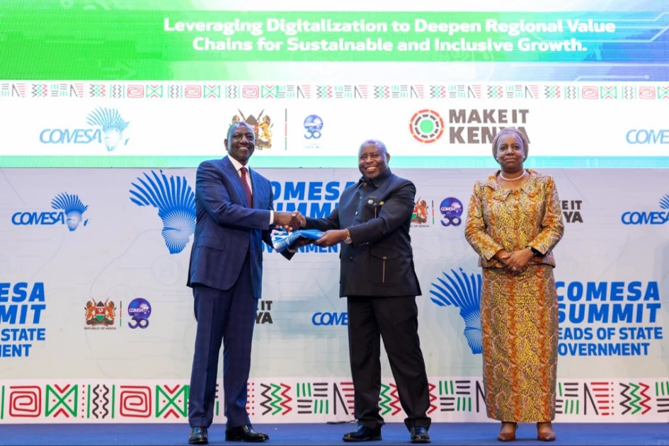 President Ruto takes over as COMESA chair, announces Ksh.12.9B boost to African financial institutions President Ruto takes over as COMESA chair, announces Ksh.12.9B boost to African financial institutions