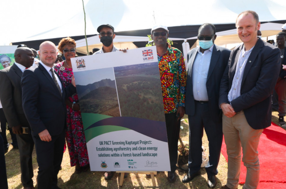 UK launches Kaptagat agroforestry project, pledges Ksh.4.7B for greening initiatives in Kenya UK launches Kaptagat agroforestry project, pledges Ksh.4.7B for greening initiatives in Kenya