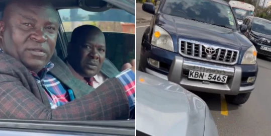 Police to pursue Kibra MP Peter Orero’s driver over viral traffic obstruction video