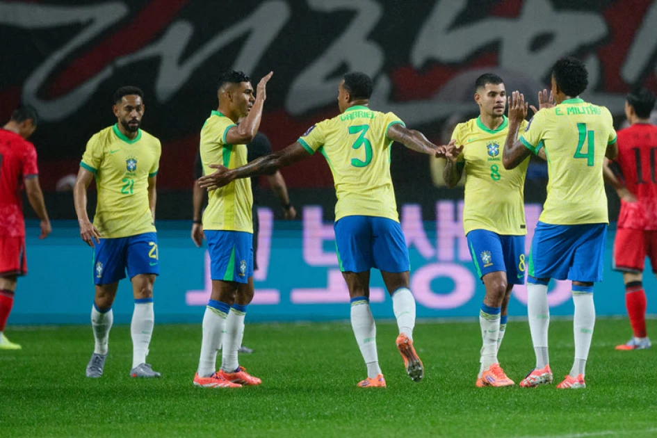 Estevao scores twice as five-star Brazil thrash South Korea Estevao scores twice as five-star Brazil thrash South Korea