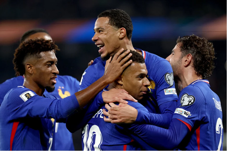 Germany cruise, Mbappe on the mark for France in World Cup qualifying Germany cruise, Mbappe on the mark for France in World Cup qualifying