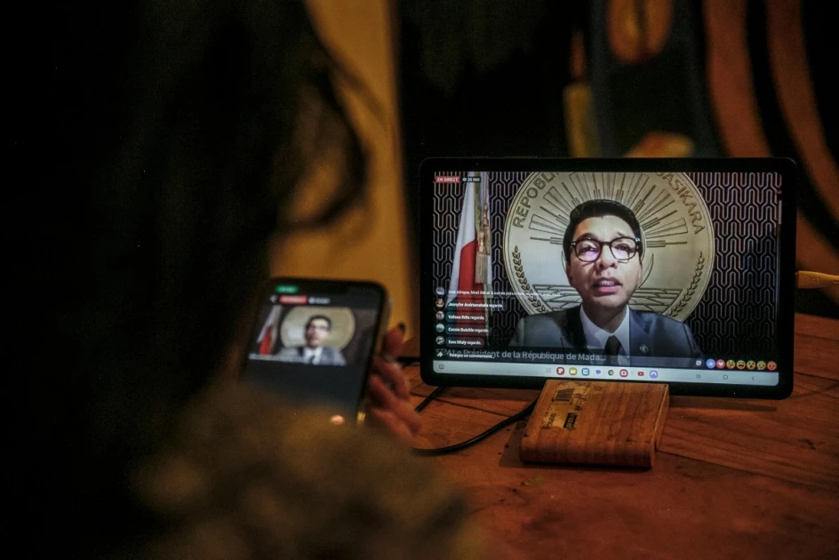 Madagascar's cornered president says sheltering in 'safe space' abroad Madagascar's cornered president says sheltering in 'safe space' abroad