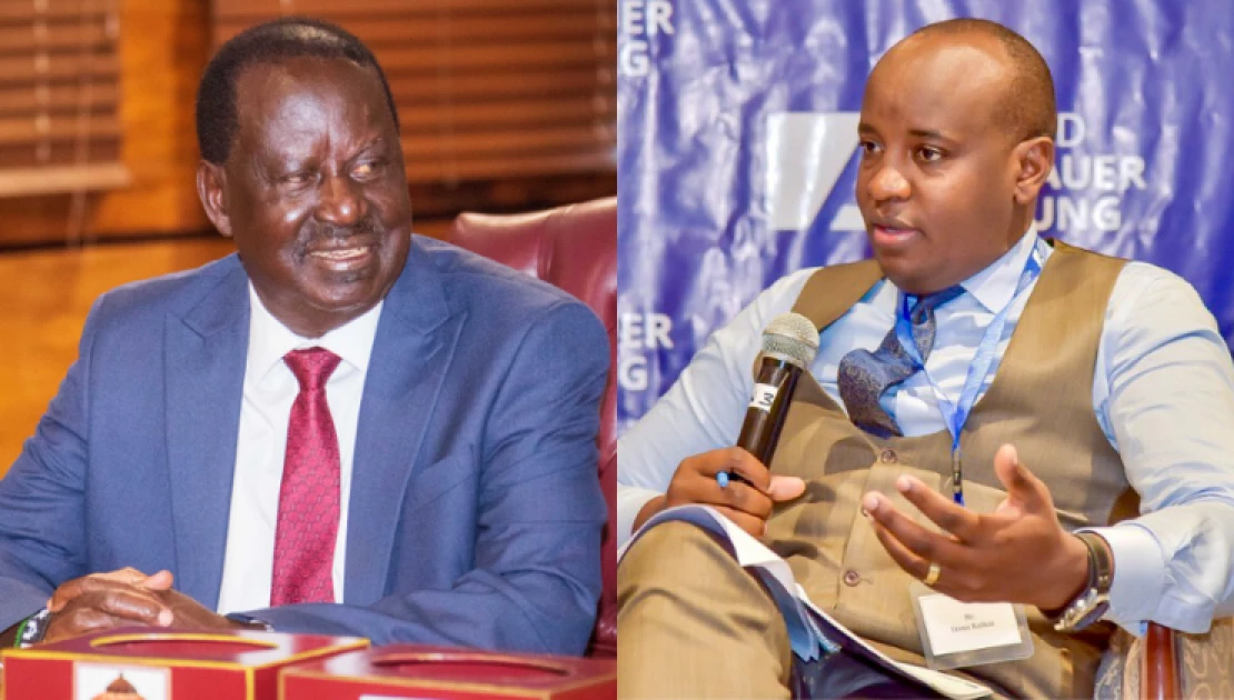 Linus Kaikai recounts 7-minute phone call with Raila Odinga