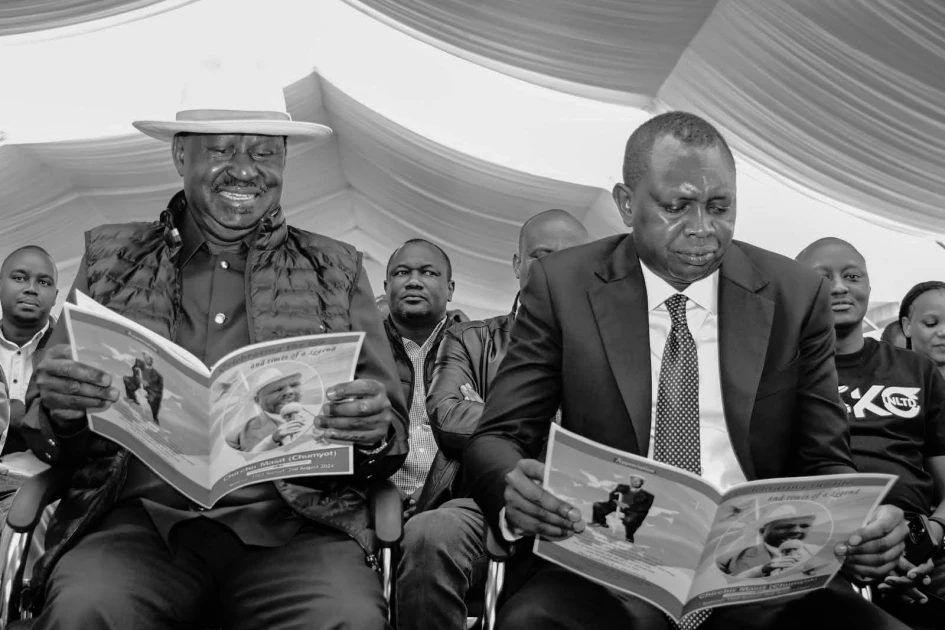 'I have lost a father': MP Sudi pays emotional tribute to the late Raila Odinga 'I have lost a father': MP Sudi pays emotional tribute to the late Raila Odinga