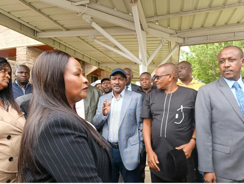Kalonzo Musyoka jets back for Raila's State funeral service Kalonzo Musyoka jets back for Raila's State funeral service