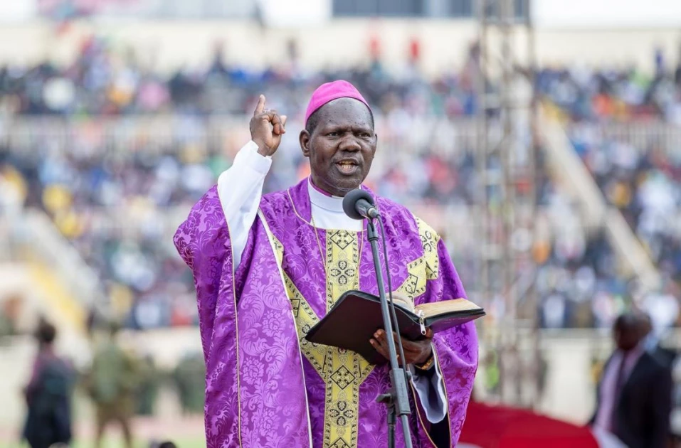 Standing ovation as Bishop Kodia delivers fiery sermon during Raila's State Funeral service Standing ovation as Bishop Kodia delivers fiery sermon during Raila's State Funeral service