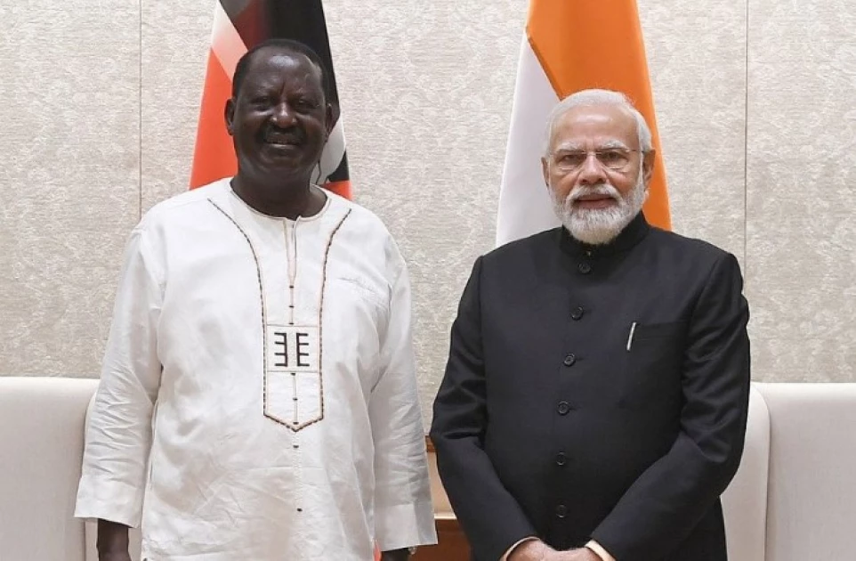 Raila celebrated for championing India - Kenya bilateral relations Raila celebrated for championing India - Kenya bilateral relations