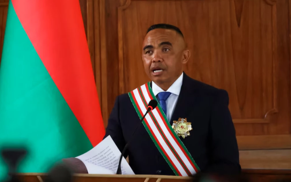 Madagascar coup leader Randrianirina sworn in as president Madagascar coup leader Randrianirina sworn in as president