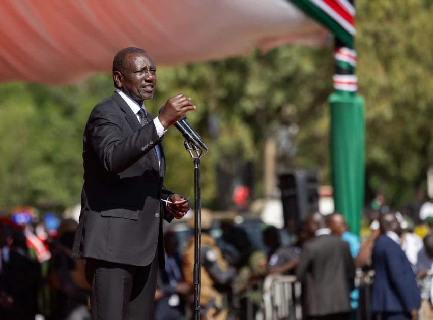 President Ruto recounts final moments with Raila at emotional funeral President Ruto recounts final moments with Raila at emotional funeral