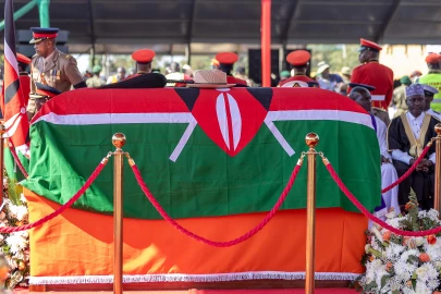 Heavy security presence marks Raila Odinga’s historic State Funeral