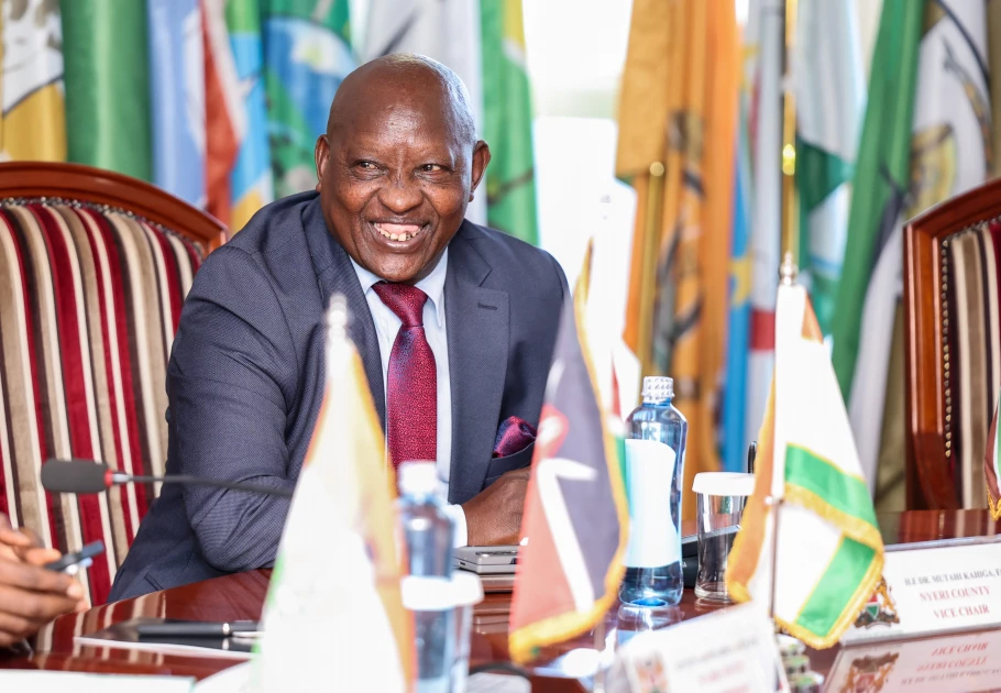 Nyeri Governor Mutahi Kahiga resigns from COG position Nyeri Governor Mutahi Kahiga resigns from COG position