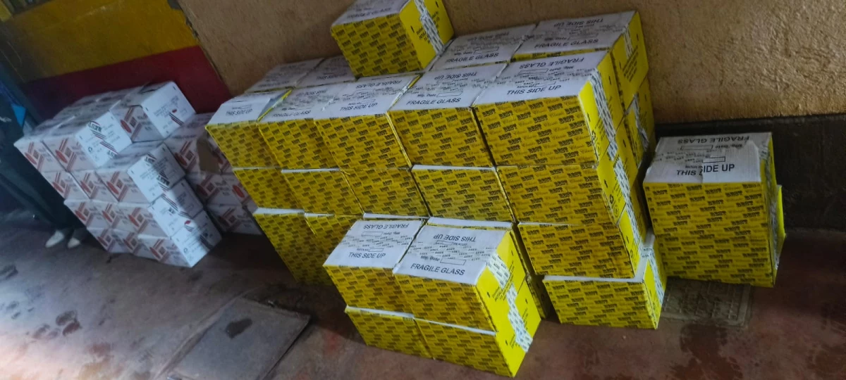 NACADA seizes counterfeit alcohol worth Ksh.1.2M in Kisii NACADA seizes counterfeit alcohol worth Ksh.1.2M in Kisii