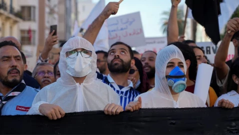 Hundreds protest in Tunisia’s capital over worsening pollution crisis