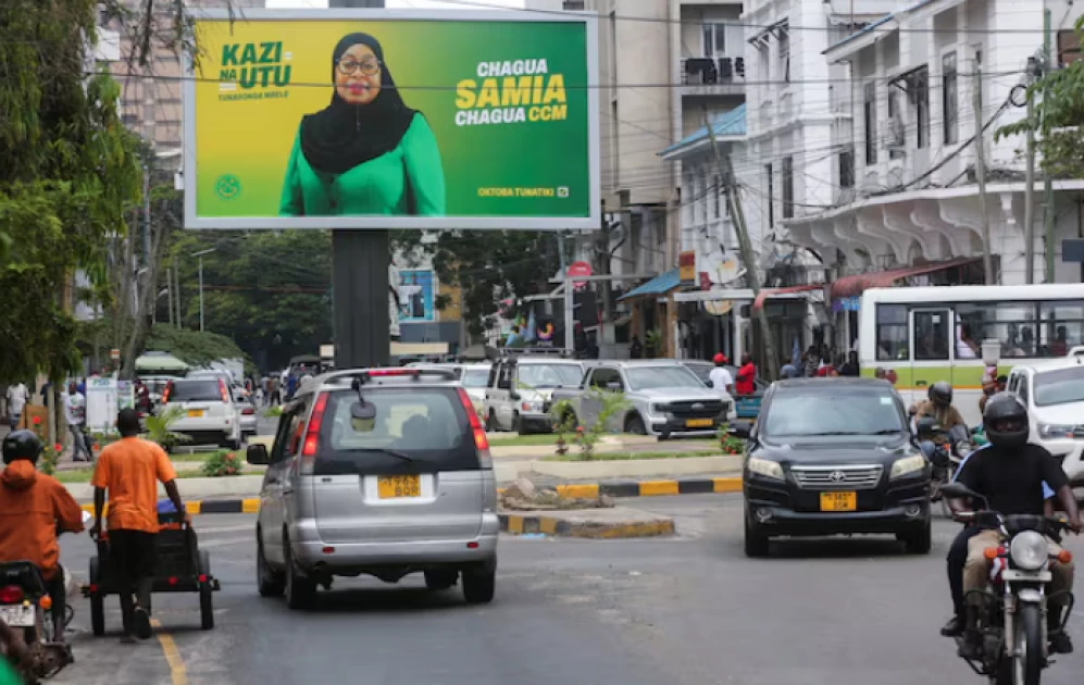 Suluhu expected to retain Tanzania's presidency as main opponents barred