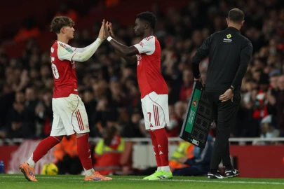 Arsenal's Arteta backs 'incredible' Saka despite patchy form