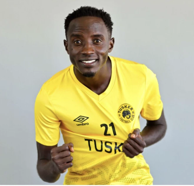 Tusker's Ian Simiyu keen to replicate NSL scoring form in Premier League