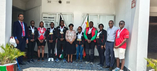 Njuguna shines as Kenyan masters swimmers dominate Zimbabwe Champs