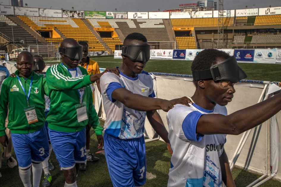 South Sudan's blind football team dreams of Paralympic glory