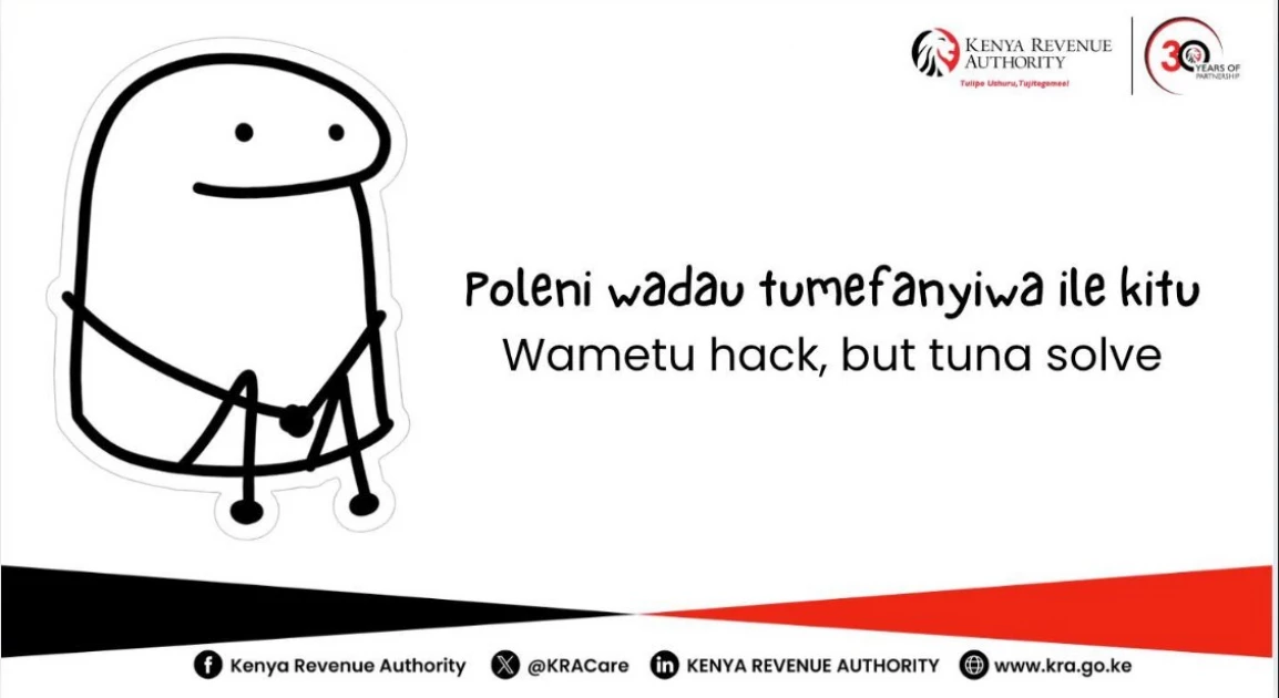 KRA X account hacked