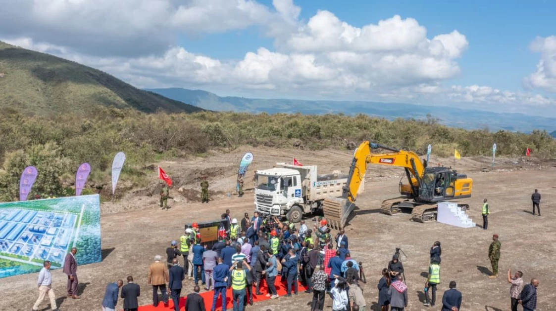 President Ruto launches green ammonia fertiliser project in Olkaria