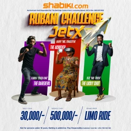 Shabiki.com  Rubani Challenge Takes Off as Speed, Thrill, and Big Wins Await!