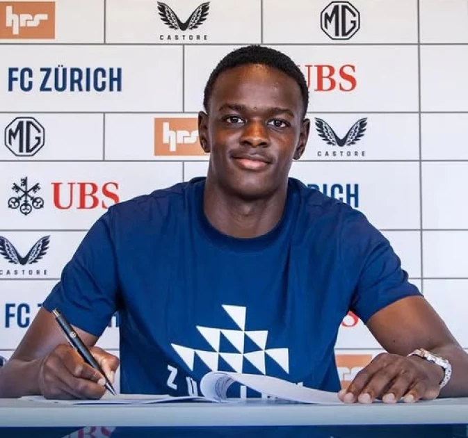 Kenya’s Damien Odera signs first professional contract with FC Zürich