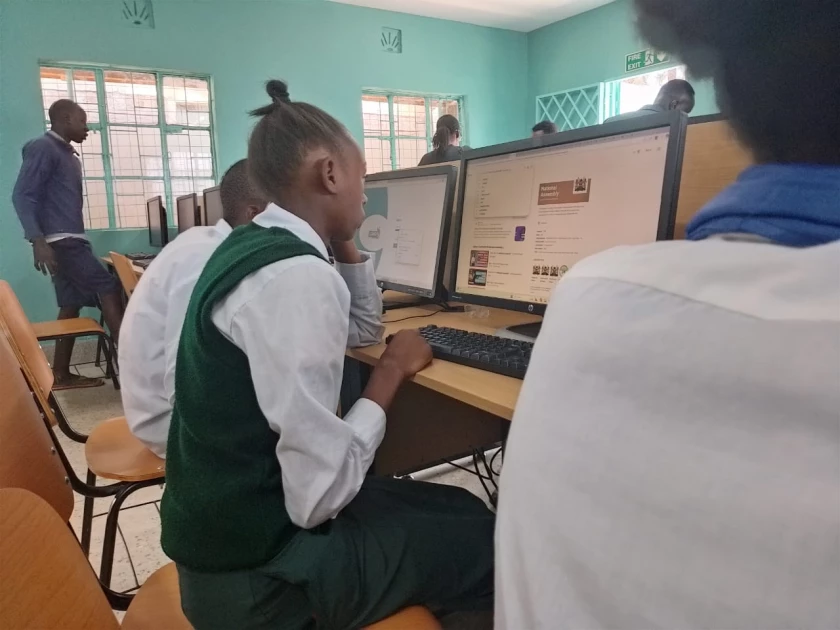 Boost for learners in Kajiado as smart library unveiled to enhance digital learning