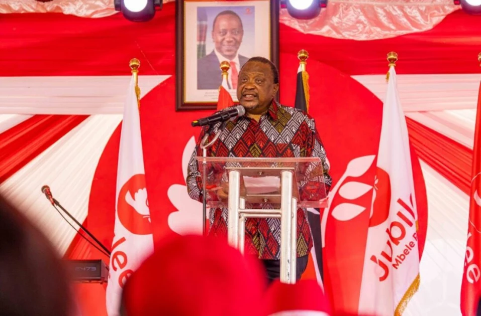 'Sitaki hiyo maneno': Uhuru warns Jubilee members insulting Gachagua