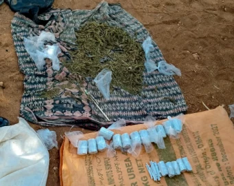 700 rolls of bhang among contraband seized in Mandera