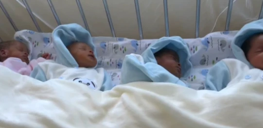 Mother delivers quadruplets in Kisii, names them Raila, Amollo, Odinga, and Ida