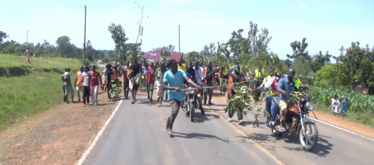 Bungoma: Residents call for action to fix boarder road, say it's in a pathetic state